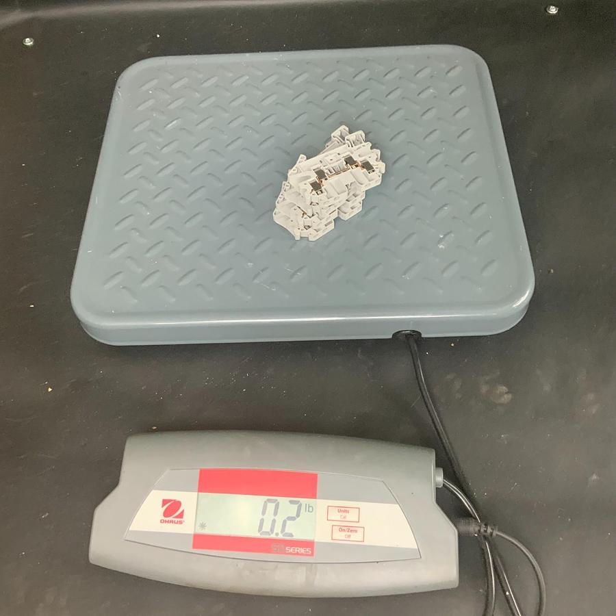 Used EATON XBUT4D22 TERMINAL BLOCK - SET OF 5 ($4 OBO)