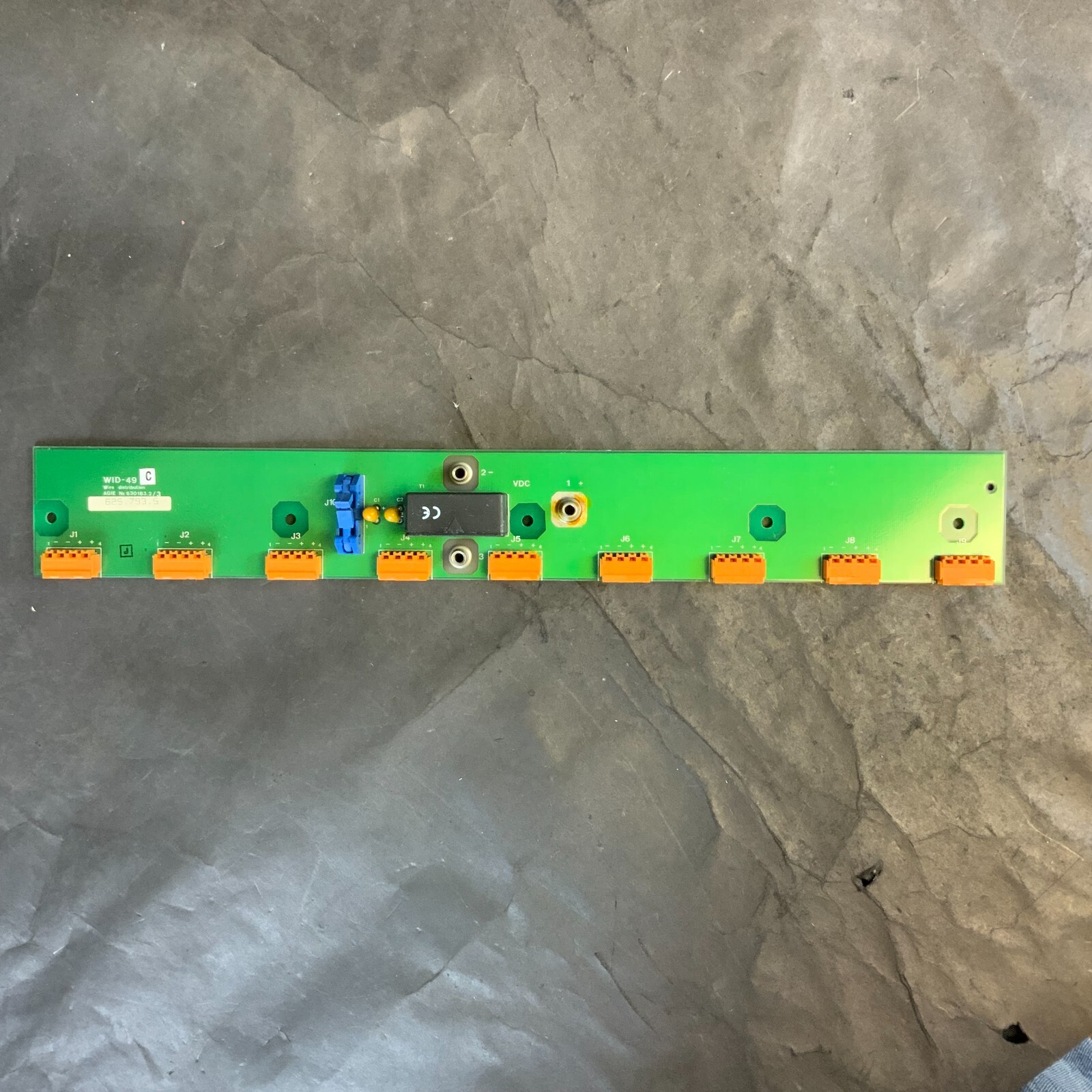 Used AGIE 625.793.5 630183.2/3 WID-49C WIRE DISTRIBUTION BOARD ($50 OBO)