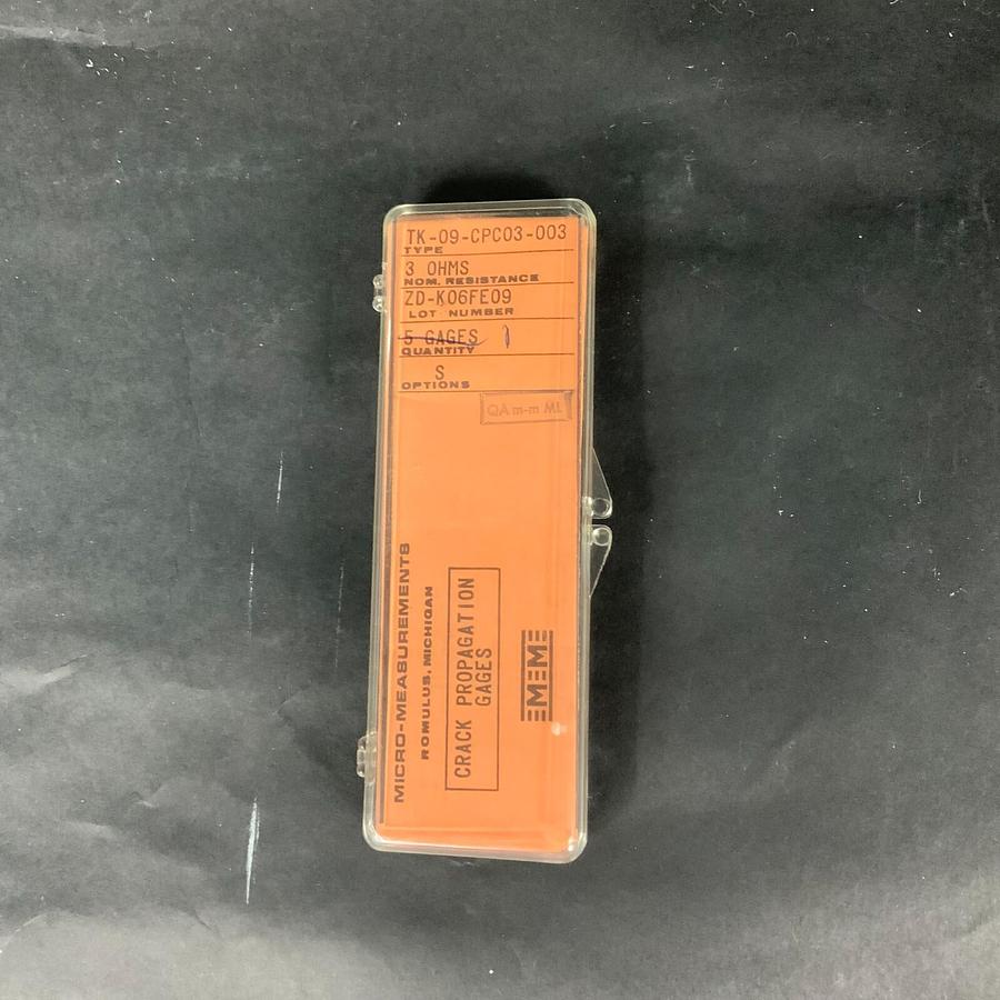 MICRO-MEASUREMENTS TK-09-CPC03-003 PRECISION STRAIN GAUGE - 1 UNIT ($5 OBO)