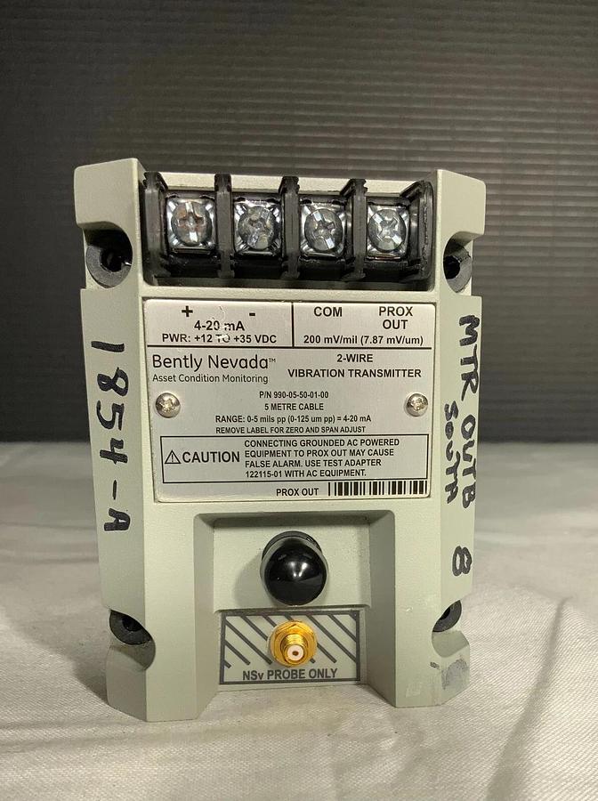 GENERAL ELECTRIC BENTLY NEVADA 990-05-50-01-00 ($799.99 OBO)