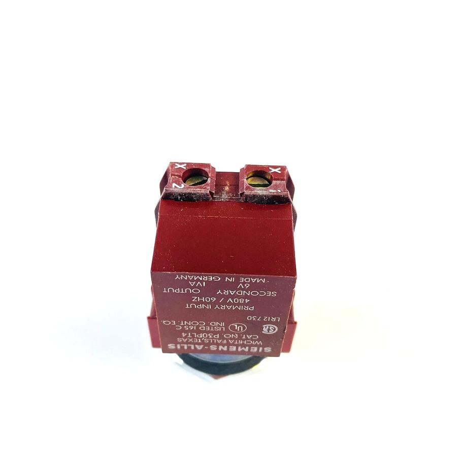 Used SIEMENS 3SB03-LT4 PILOT LIGHT 30MM TRANSFORMER TYPE 480V NEW OPEN BOX