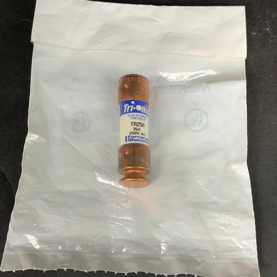 Used FERRAZ SHAWMUT TR25R FUSE - INDIVIDUALLY WRAPPED ($7 OBO)