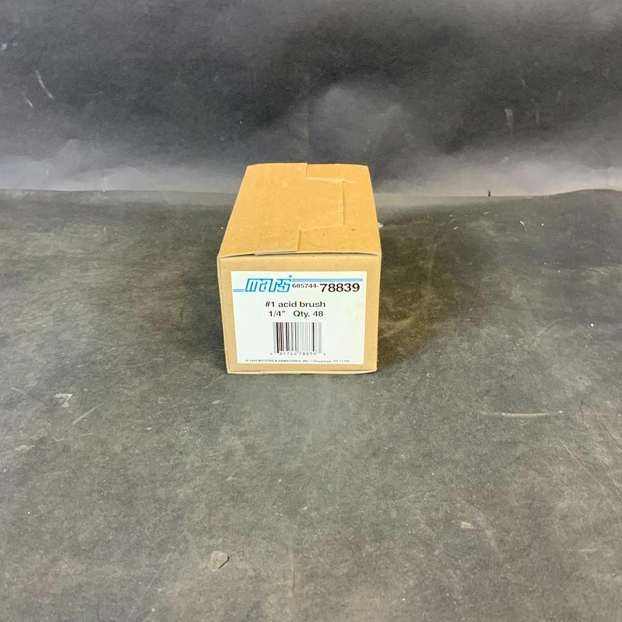 MARS 685744-78839 #1 1/4” ACID BRUSH - BOX OF 48 ($8 OBO)