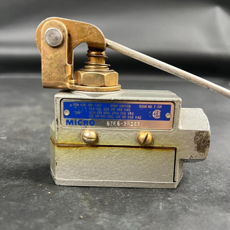 Used MICRO SWITCH BZE6-2RQ62 LIMIT SWITCH ($30 OBO)