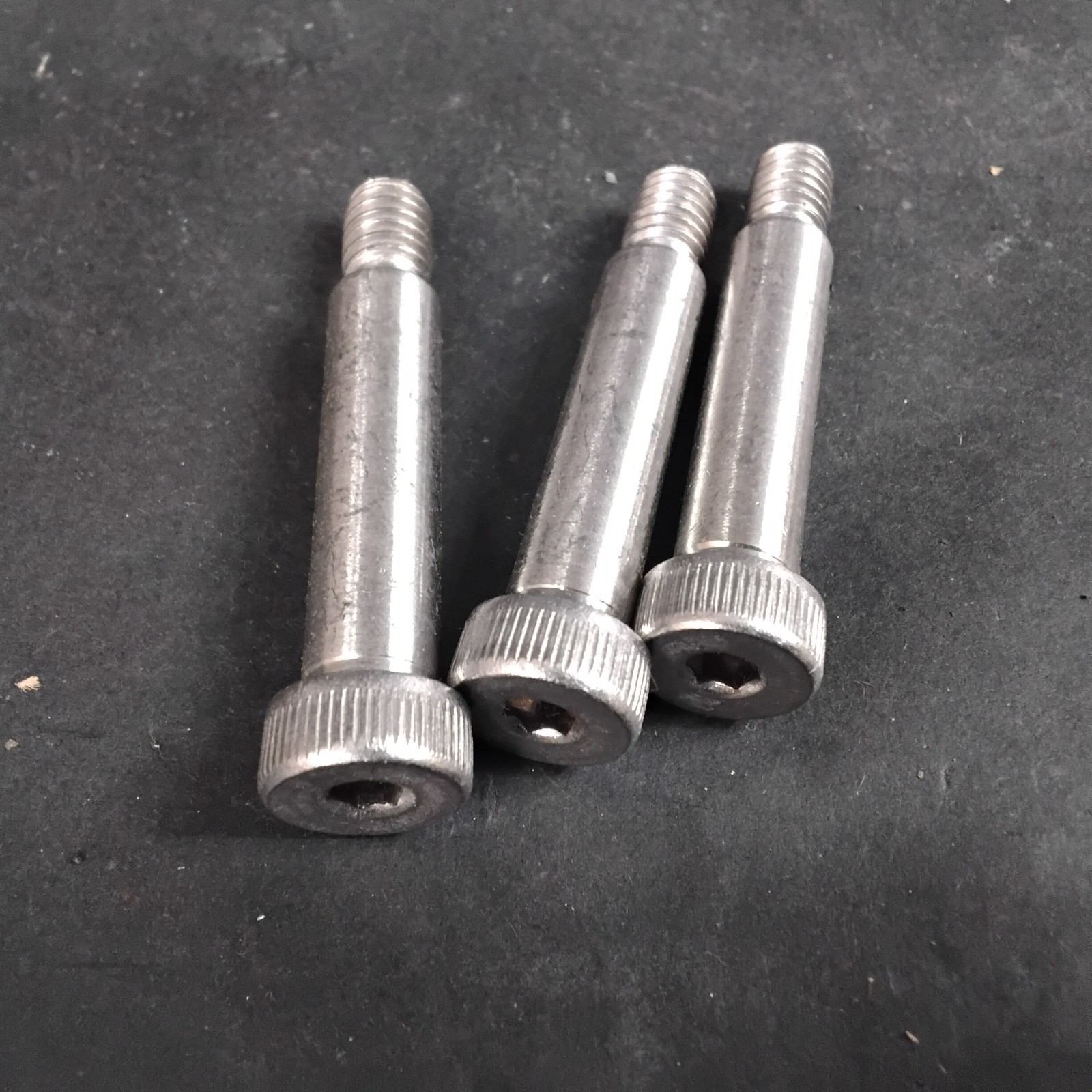 Used BOX OF 3 SHOULDER BOLTS 3/8-INCH BY 1-1/2-INCH ($9 OBO)