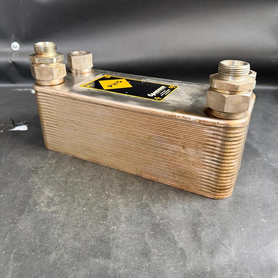 Used OILTECH PWO B10-40 WATEROIL COOLER