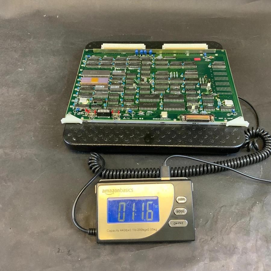 Used MITSUBISHI FX701C BN624A592G51 PC BOARD ($50 OBO)