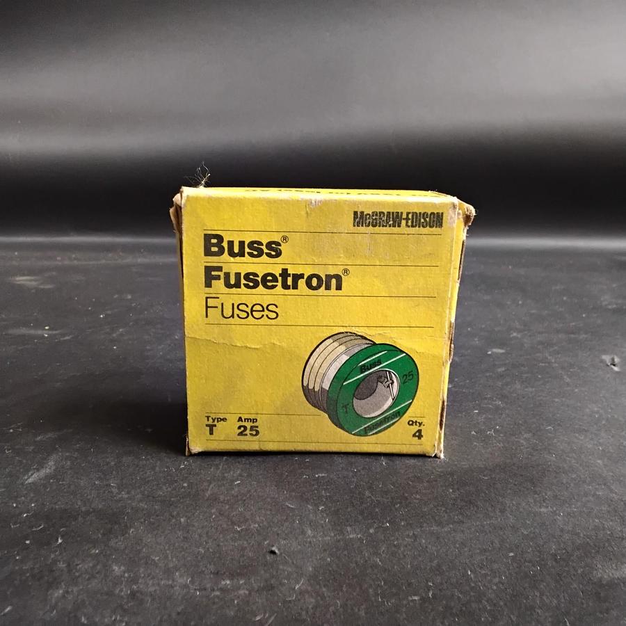 Used BUSSMANN FUSETRON T-25 PLUG FACE ($12 OBO)