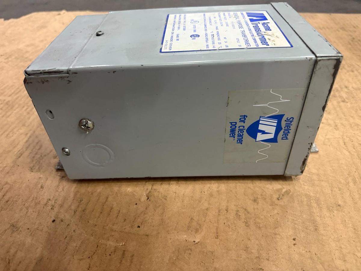 Used ACME CAT. NO. T-1-81059 Transformer - 0.75 kVA - ($75 OBO)