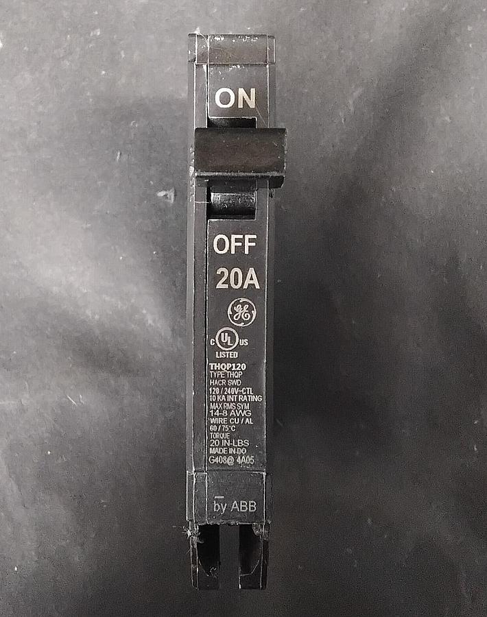 Used GENREAL ELECTRIC THQP120 CIRCUIT BREAKER ($8 OBO)