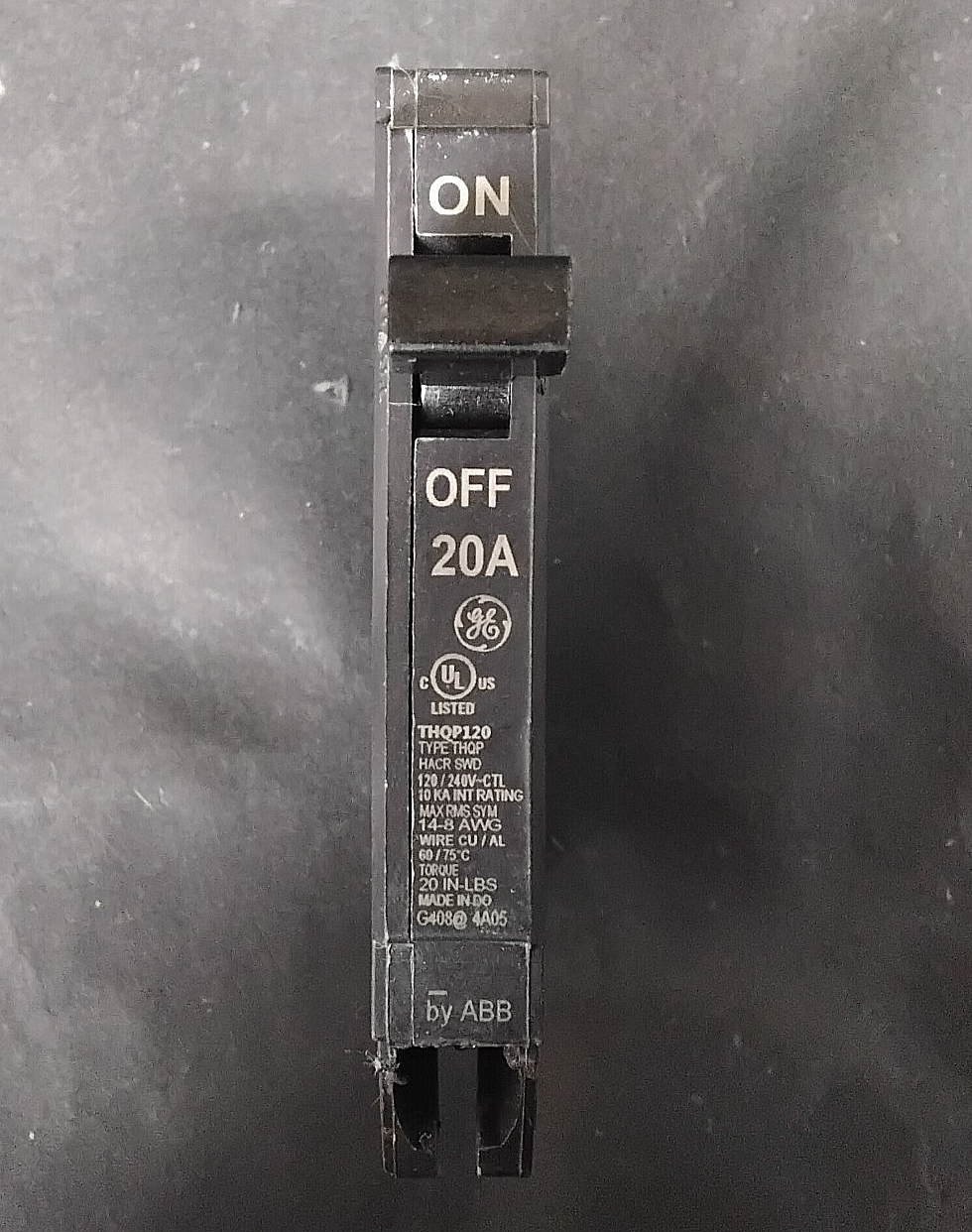 Used GENREAL ELECTRIC THQP120 CIRCUIT BREAKER ($8 OBO)