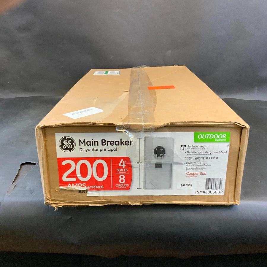 GE TSM420CSCUP MAIN BREAKER LOAD CENTER ($170 OBO)