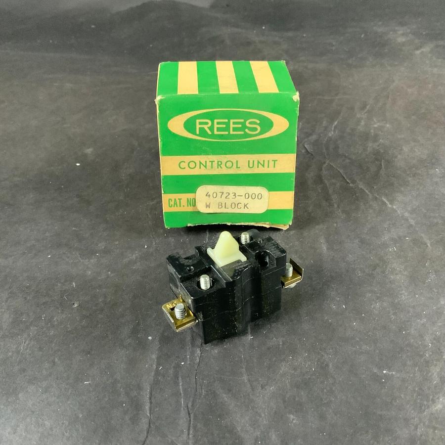 REES 40723-000 R-W CONTACT BLOCK ($20 OBO)