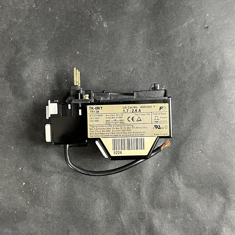 Used FUJI ELECTRIC TK-ONY OVERLOAD RELAY ($15 OBO)