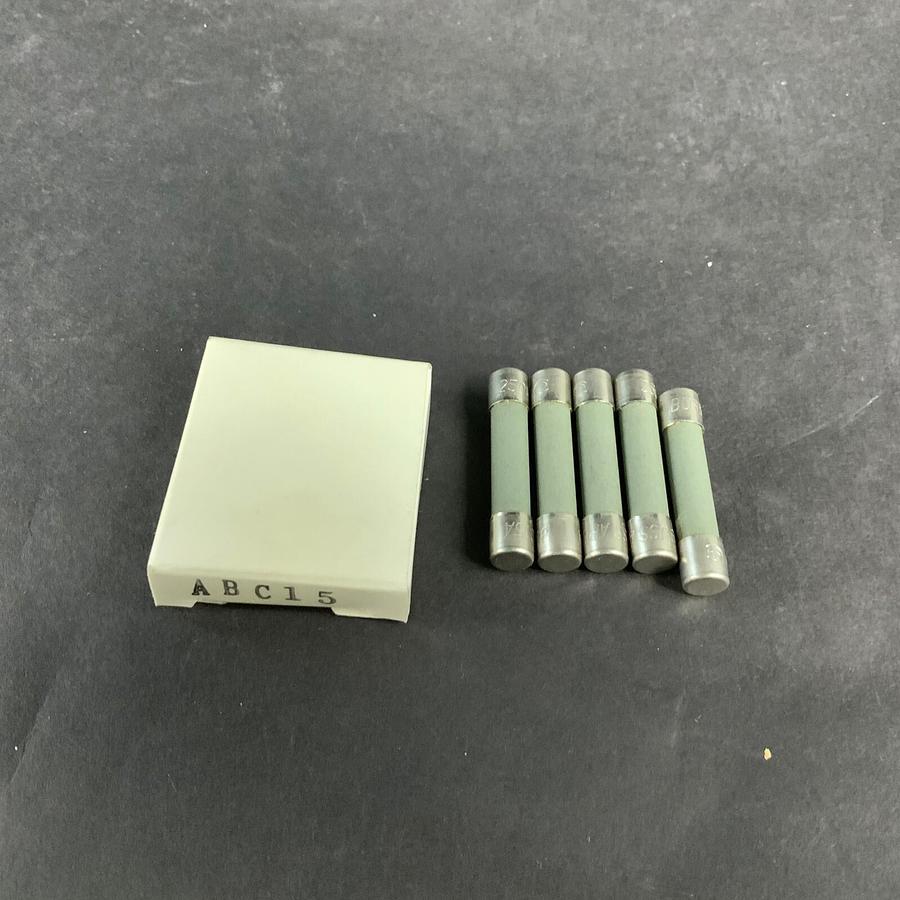 BUSSMANN ABC-15-FUSE - SET OF 5 ($6.50 OBO)
