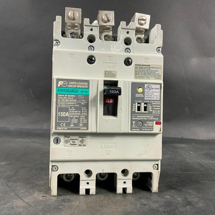 Used FUJI EW250JAGU-3P150 CIRCUIT BREAKER ($125 OBO)