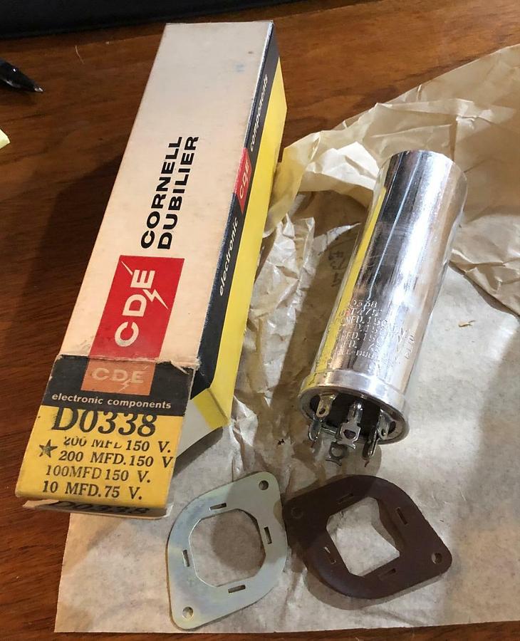 Used DCR2 200VAC NATIONAL CONTROL CAPACITORS ($4 OBO)