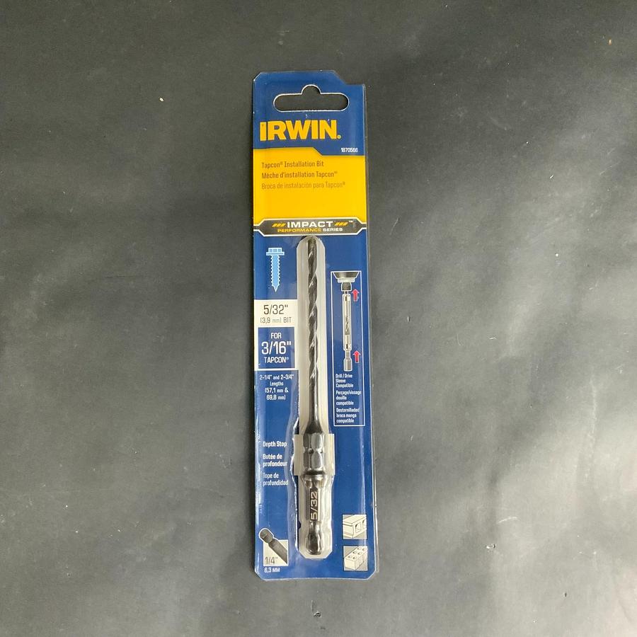 IRWIN 1870566 IMPACT 5/32” TAPCON INSTALLATION BIT ($5 OBO)