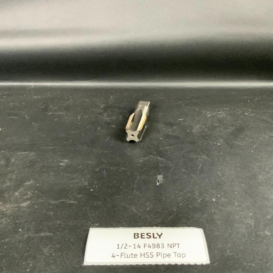 Used BESLY 1/2-14 F4983 NPT 4-FLUTE HSS PIPE TAP ($20 OBO)