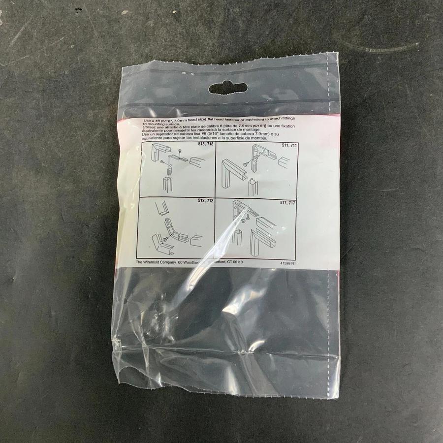 WIREMOLD V711 90 DEG FLAT ELBOW ($8 OBO)