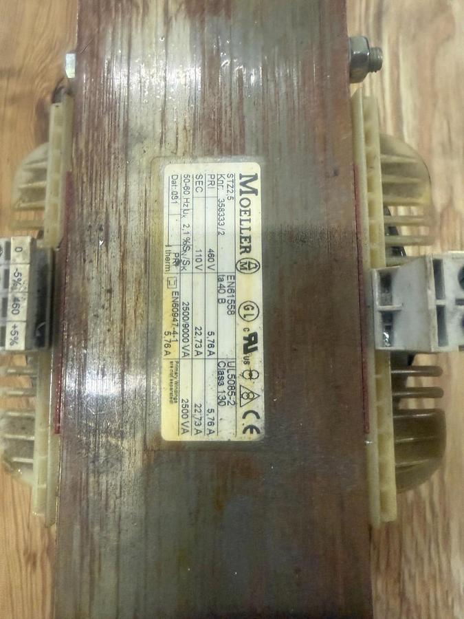 Used KLOCKNER MOELLER EN61558 TA40B TRANSFORMER ($85 OBO)