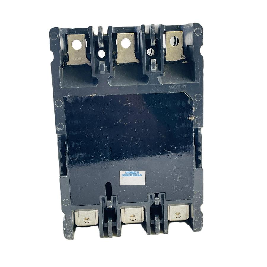 EATON FD3125J01 SERIES C MOLDED CASE CIRCUIT BREAKER 3 POLE 125 AMP 600V 35KAIC 