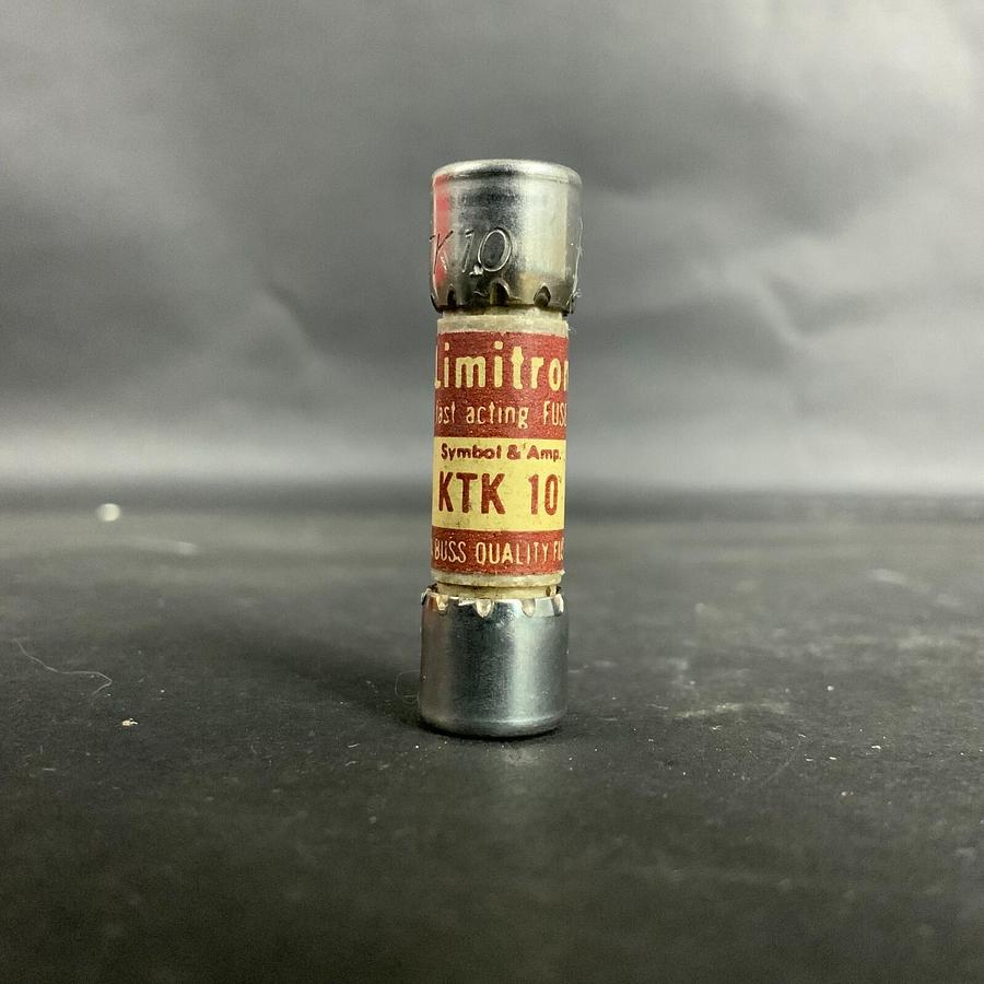 BUSSMANN KTK-10 FAST ACTING FUSE - SET OF 5 ($15 OBO)