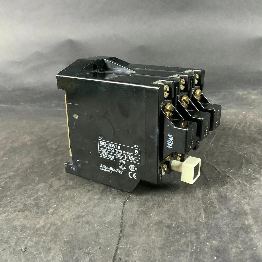 Used ALLEN BRADLEY 592-JOV16 SERIES B OVERLOAD RELAY ($15 OBO)