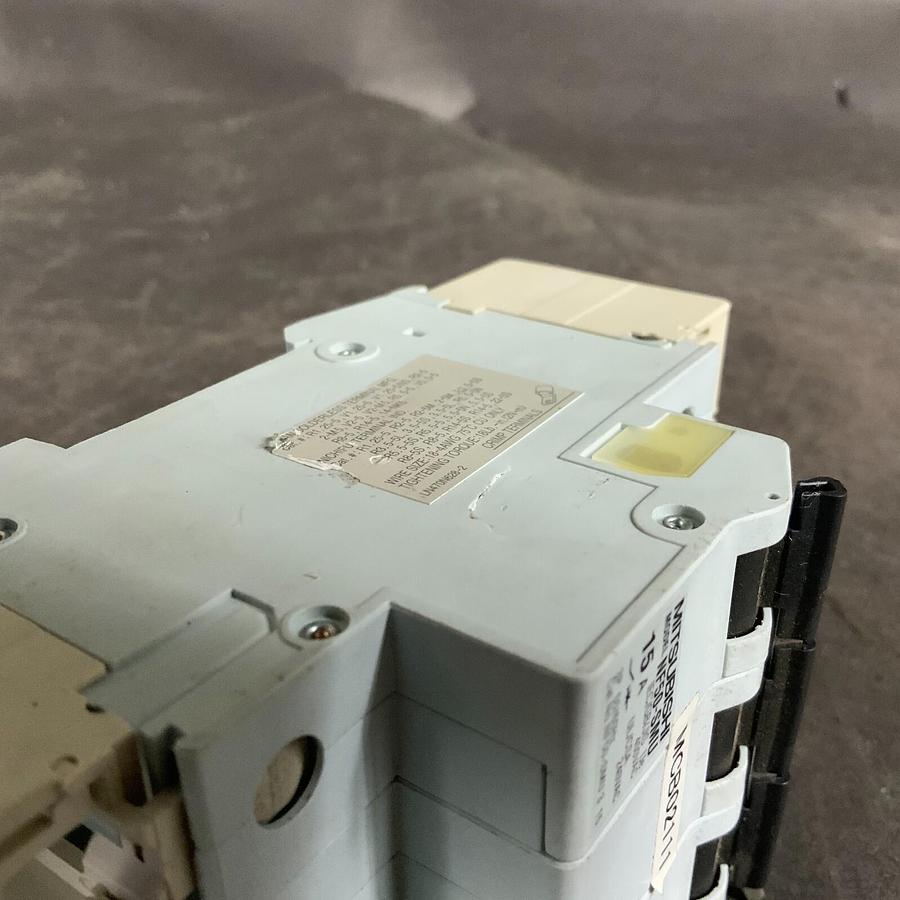 Used MITSUBISHI NF50-SMU3P15A CIRCUIT BREAKER ($30 OBO)