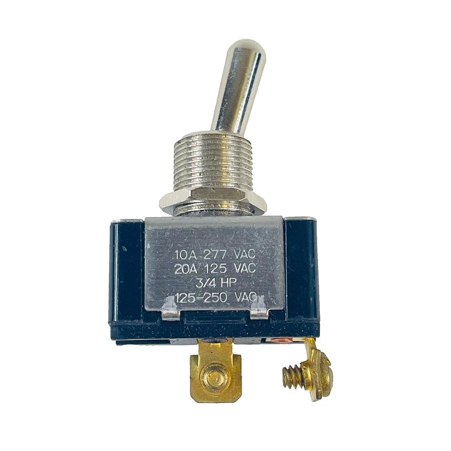 Used CARLING 70000 SERIES TOGGLE SWITCH 20A 125 VAC 10A 277 VAC 3/4HP SCREW TERMINALS