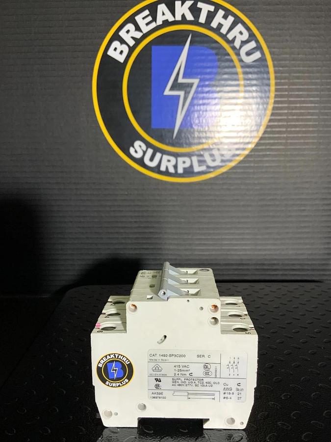 Used ALLEN BRADLEY 1492-SP3C200 ($28.99/EACH OBO)