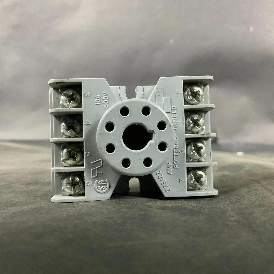 Used POTTER & BRUMFIELD 27E122 RELAY SOCKET ($3 OBO)