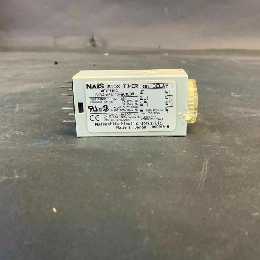 Used NAIS S1DX-A2C 1S-AC120V TIMER ($9 OBO)