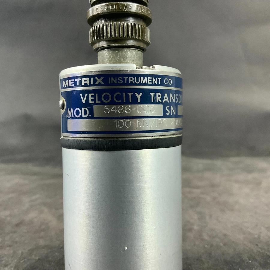 Used METRIX 5486-005 VELOCITY TRANSDUCER GRAY ($90 OBO)
