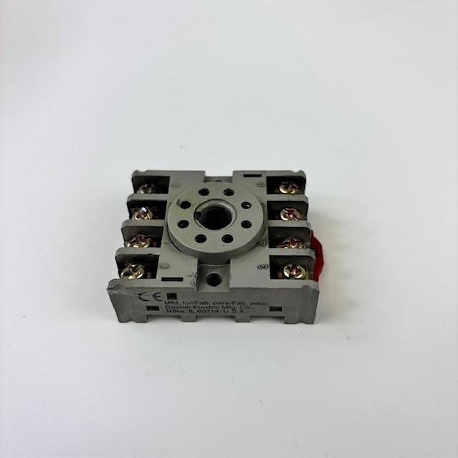Used DAYTON 5X852 RELAY SOCKET