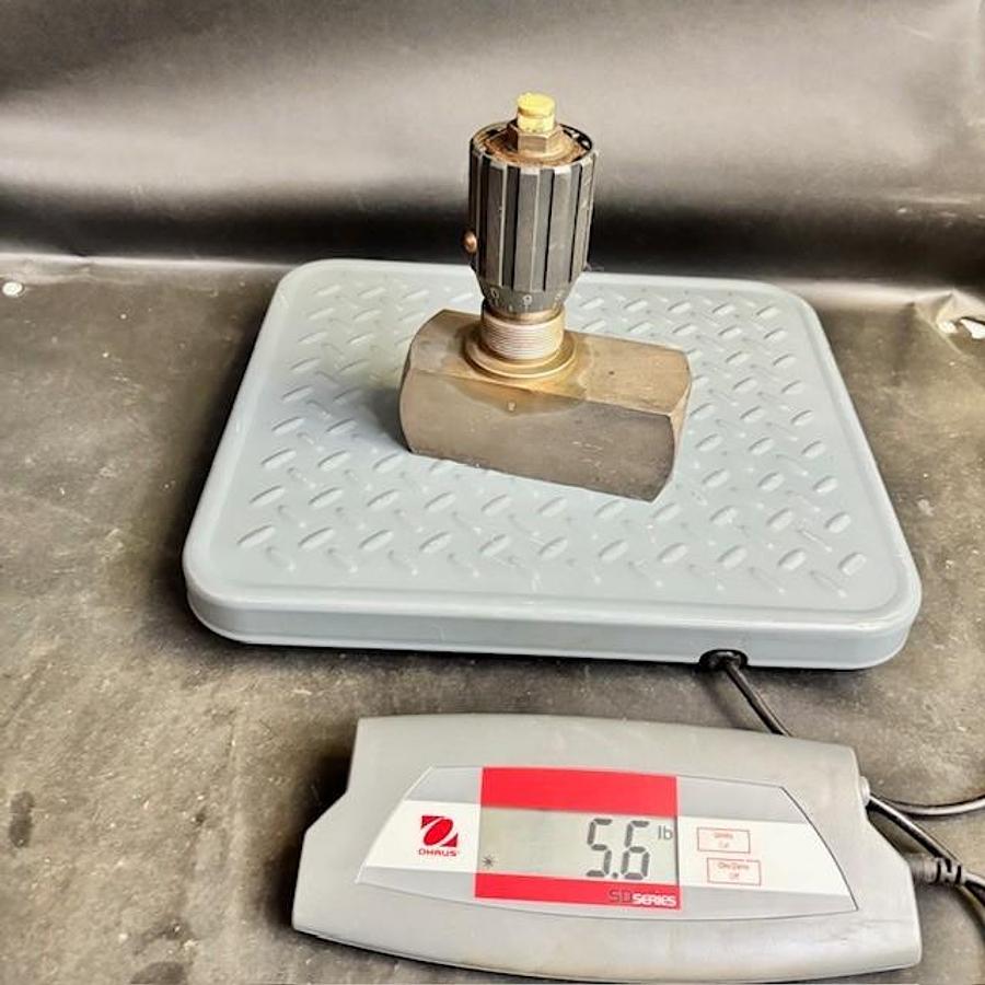 Used FLUTEC DRV-20-01.1/5 FLOW CONTROL VALVE