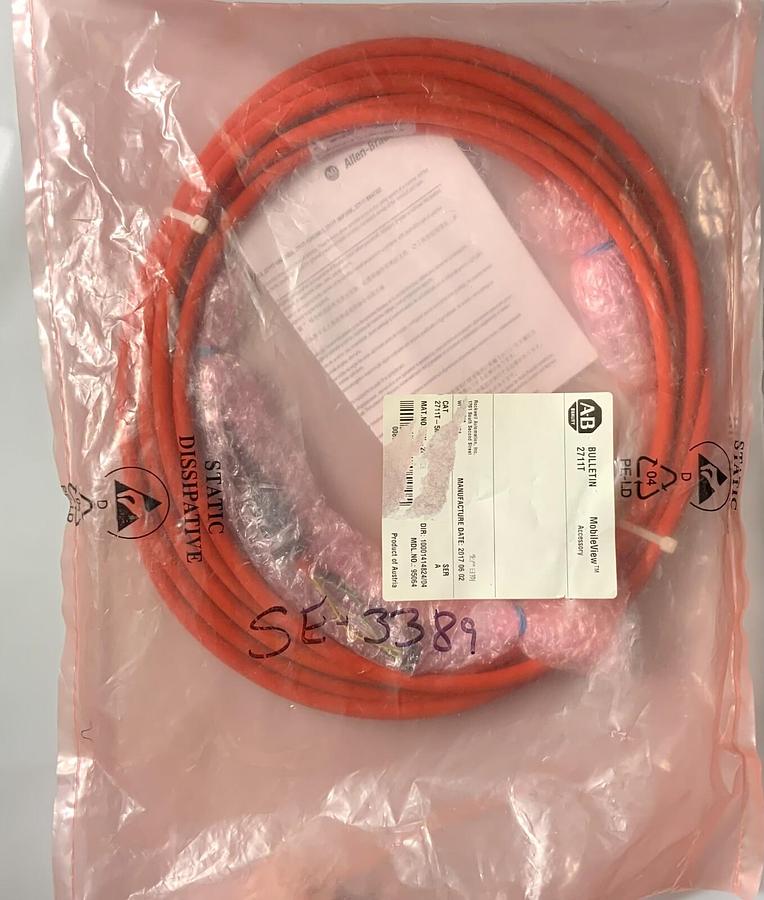 Used ALLEN BRADLEY 2711T-5MCABLE