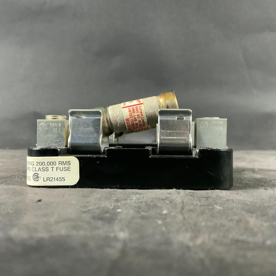 Used LITTELFUSE LT60030-2CR FUSE BLOCK ($10 OBO)