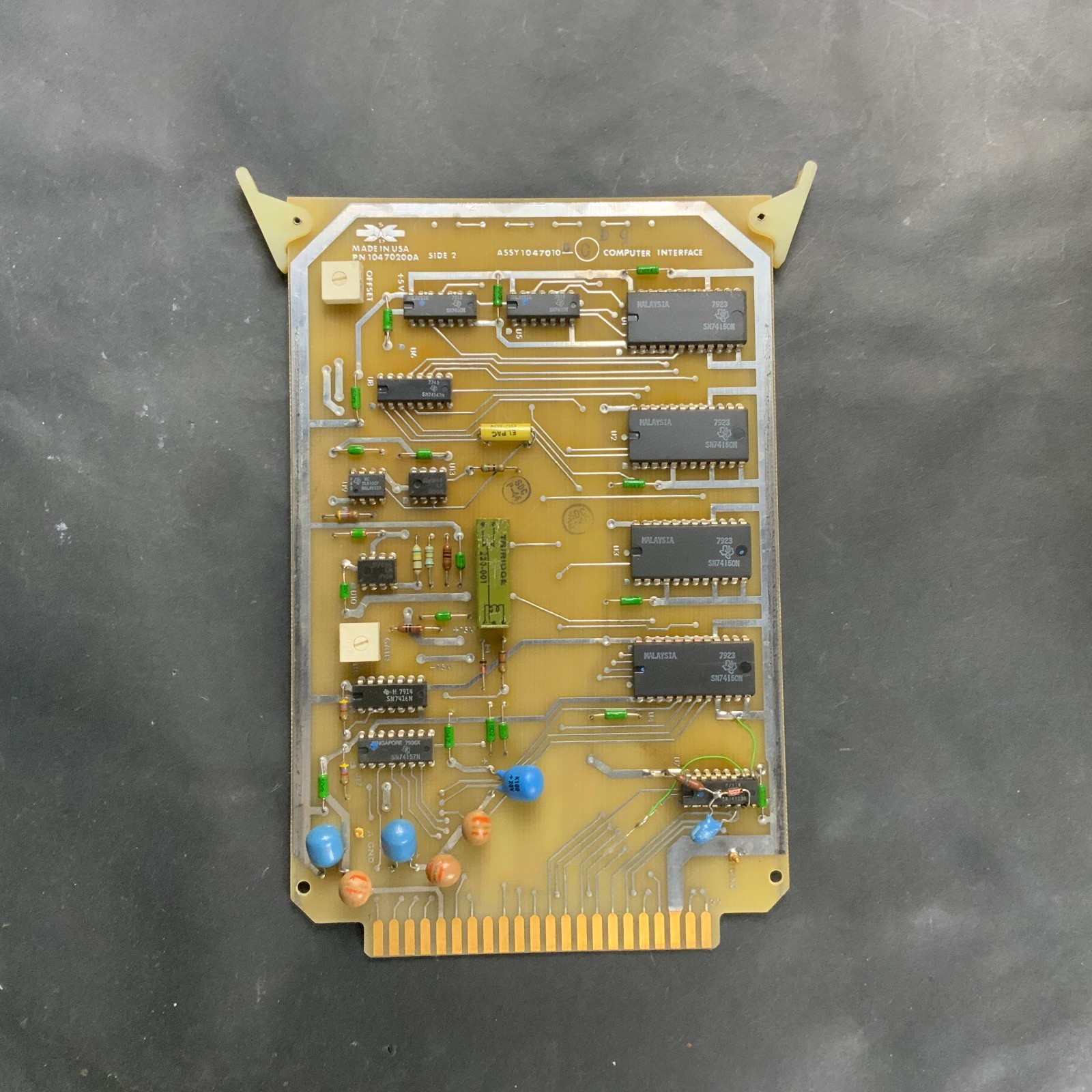 Used SPECTRAL DYNAMICS COMPUTER INTERFACE ASSY1047010 / PN10470200A PC BOARD($80 OBO)