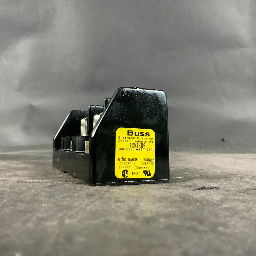 Used BUSSMANN 11241-3PR FUSE HOLDER ($12 OBO)