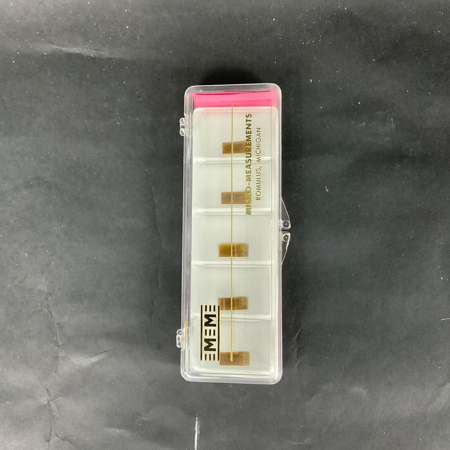 Used MICRO-MEASUREMENTS EA-06-125AD-120 PRECISE STRAIN GAUGE - BOX OF 5 ($25 OBO)