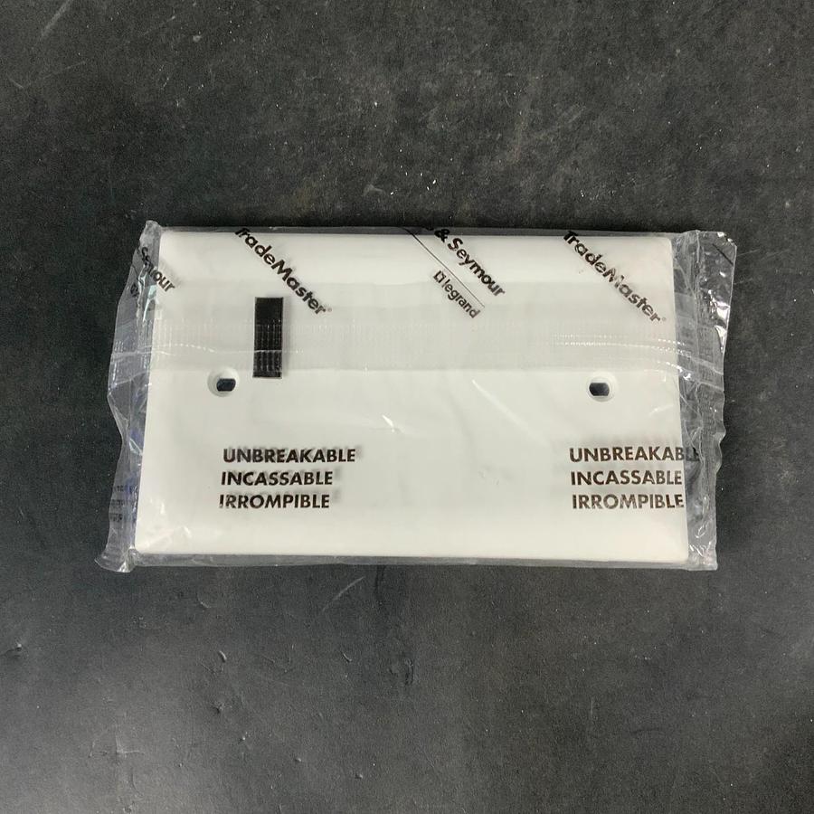 LEGRAND TP13-W SWITCH PLATE ($5 OBO)