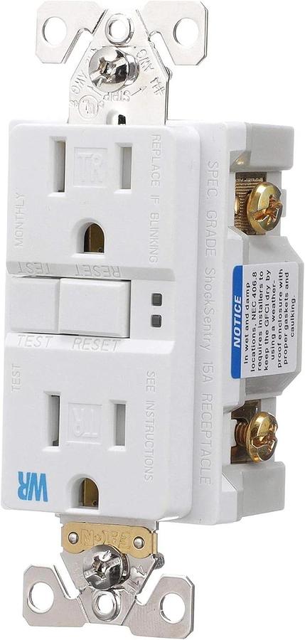 Used EATON DD-TWRSGF15W GFCI RECEPTACLE ($10 OBO)