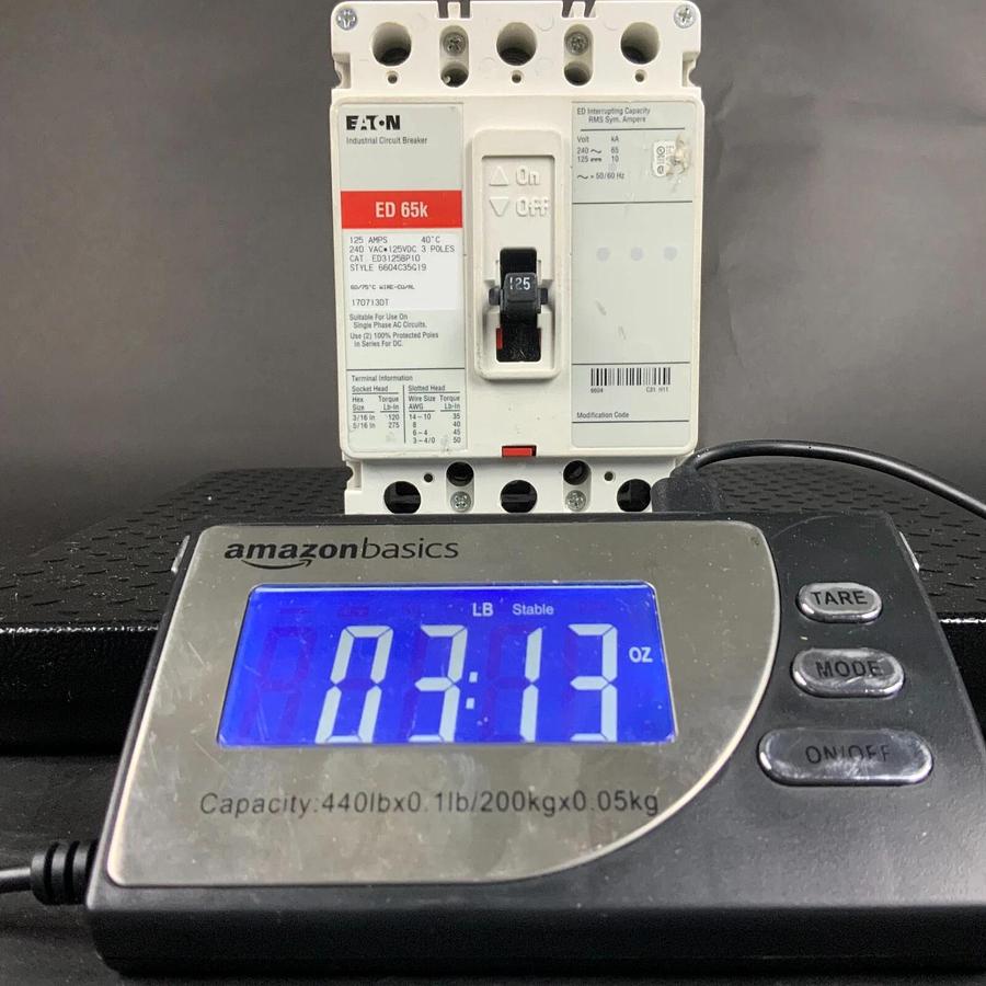 EATON ED3125BP10 CIRCUIT BREAKER - NEW ($425 OBO)