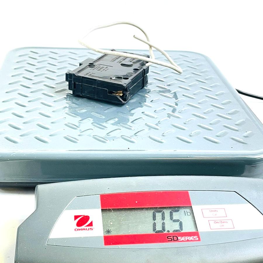 Used SQUARE D HOM120GFI 20A 1-POLE 120V 10KA PLUG-ON GFCI CIRCUIT BREAKER HOMELINE