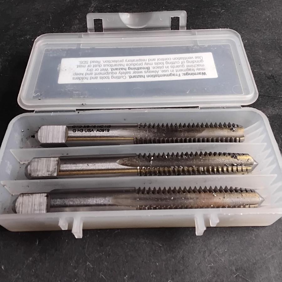 WIDIA 14160 3/8 16NC H3 TAP - SET OF 3 ($30 OBO)