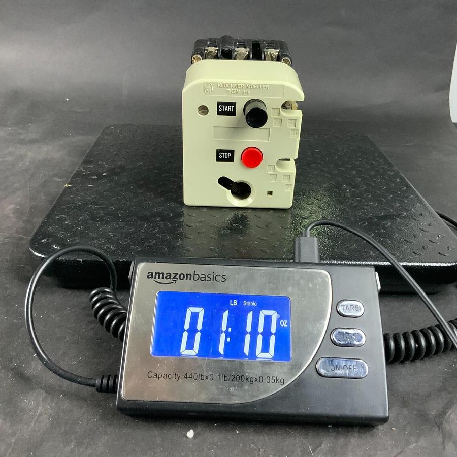 Used MOELLER PKZM3-6.3-U-NA CIRCUIT BREAKER - WITH HI22-PKZM3 AUX CONTACT ($35 OBO)