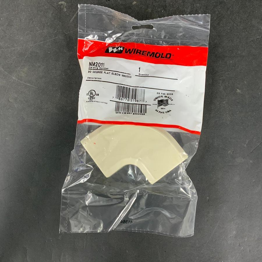 WIREMOLD NM2011 90 DEGREE FLAT ELBOW ($10 OBO)