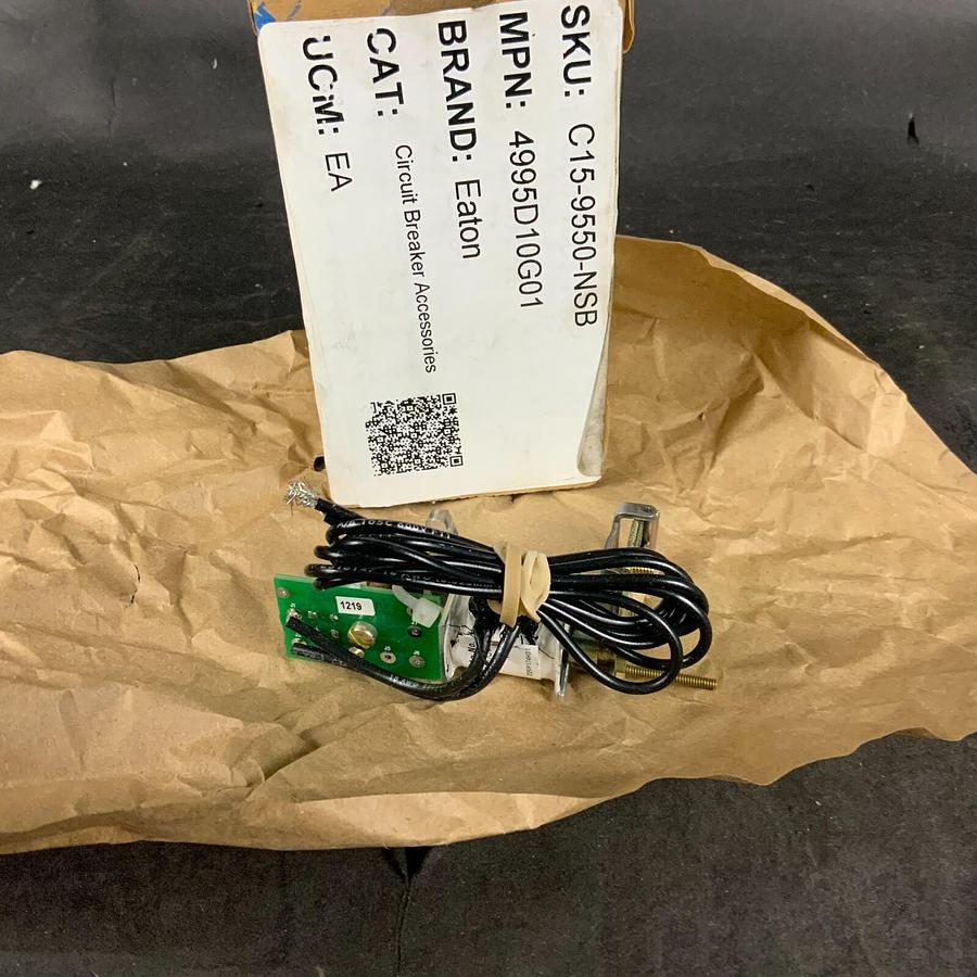 EATON UNDER-VOLTAGE RELEASE 4995D10G01 ($220 OBO)