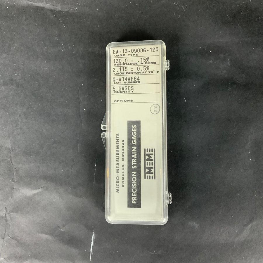 Used MICRO-MEASUREMENTS EA-13-090DG-120 PRECISION STRAIN GAUGE - BOX OF 5 ($25 OBO)